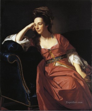  Thomas Canvas - Mrs Thomas Gage Margaret Kemble colonial New England Portraiture John Singleton Copley